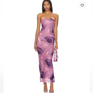 Revolve okasana gown in purple